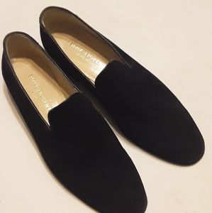Silvia Fiorentina black suede ladies shoe 7.5 N